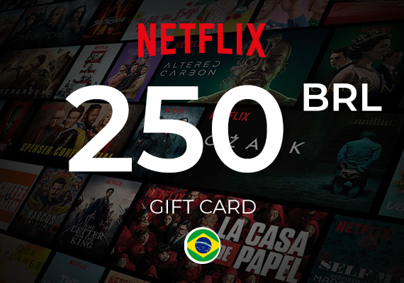 Netflix Gift Card 250 BRL Key - BRAZIL